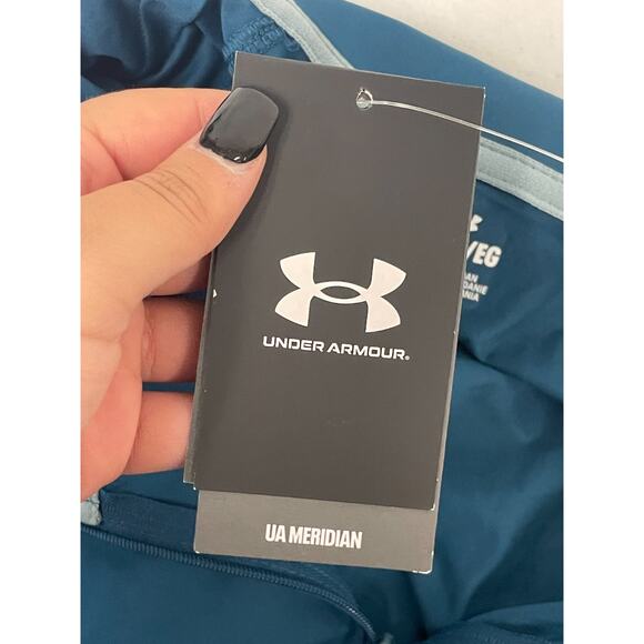 Under Armour Jacket Men's Sz XL Blue Quarter Zip Pullover Meridian Soft NWT - Picture 4 of 11